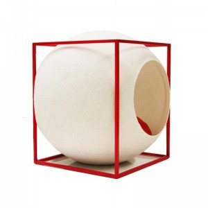 The Ivory Red Cube